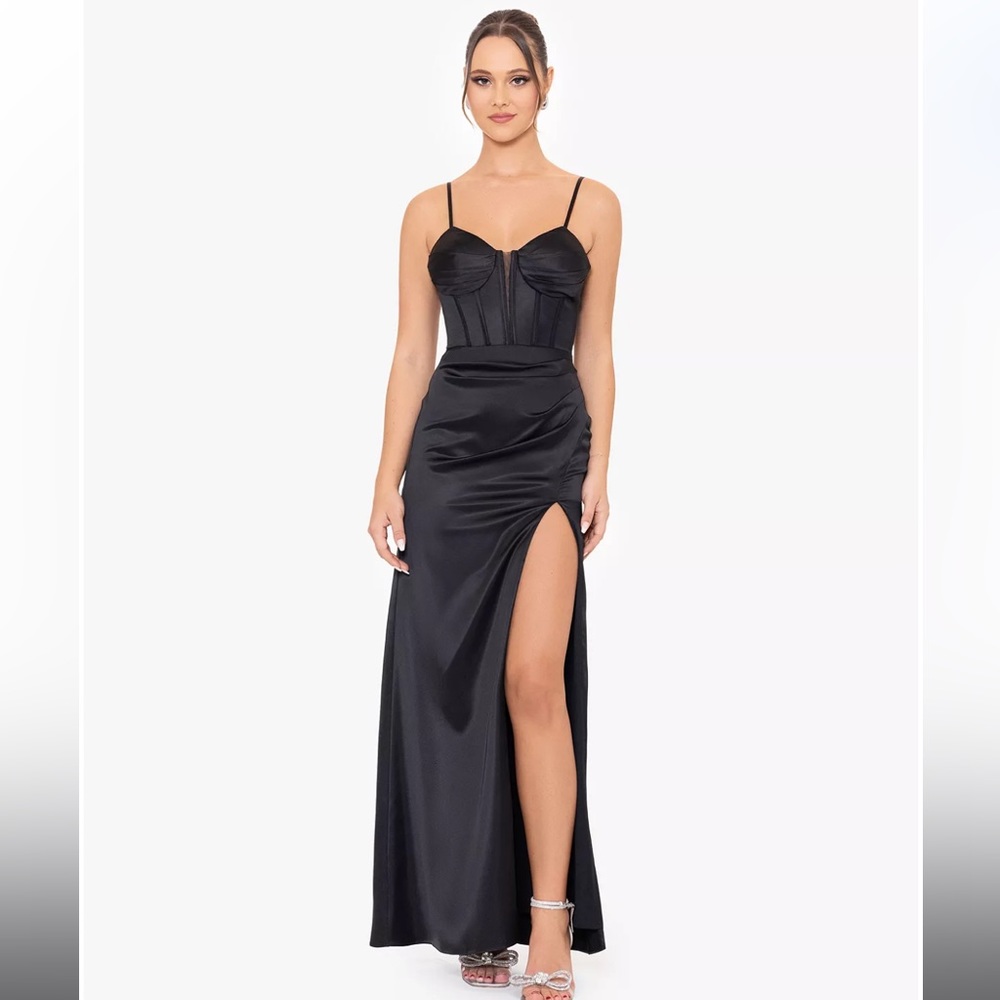 Blondie Nites Black Corset Dress